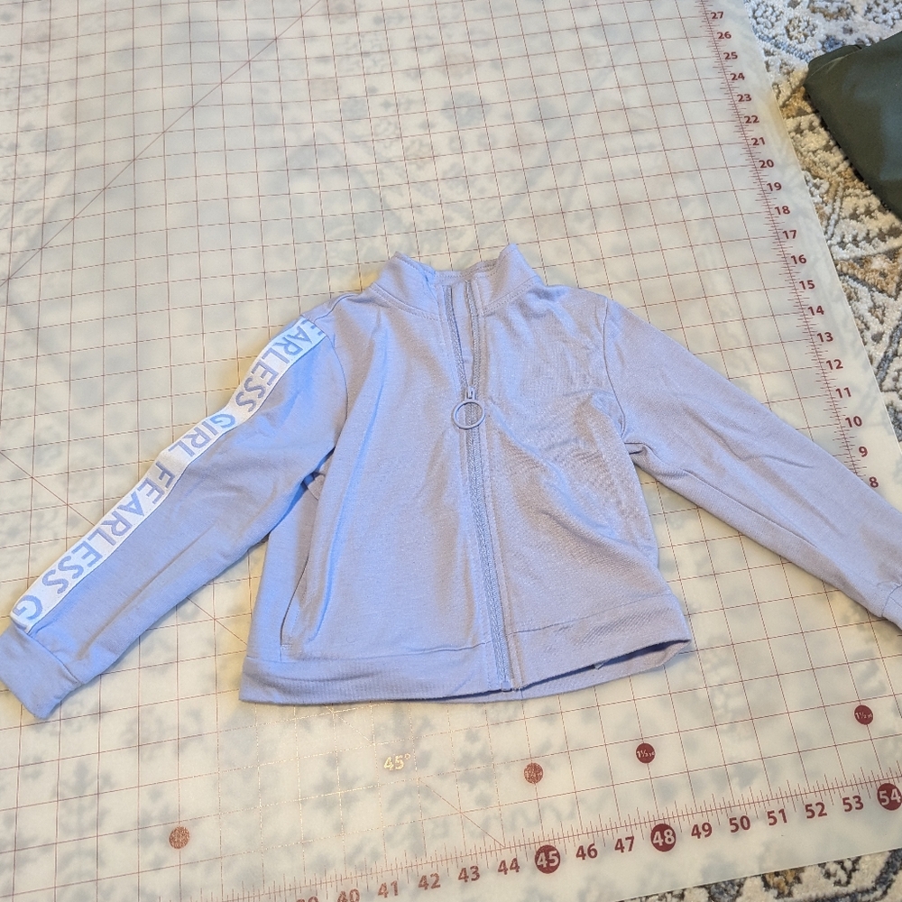 Ideology girl's 3T lavender track jacket
